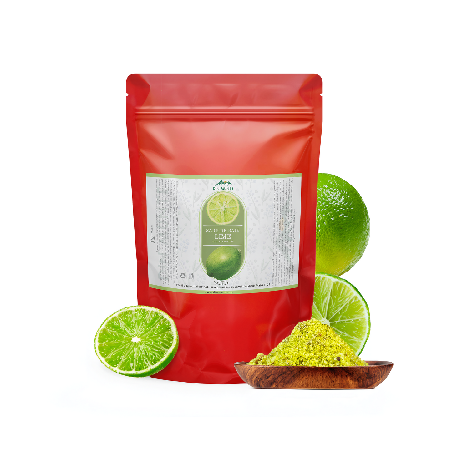 Sare de baie cu lime