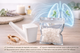 inhalator salin cu sare naturala + rezerva de sare