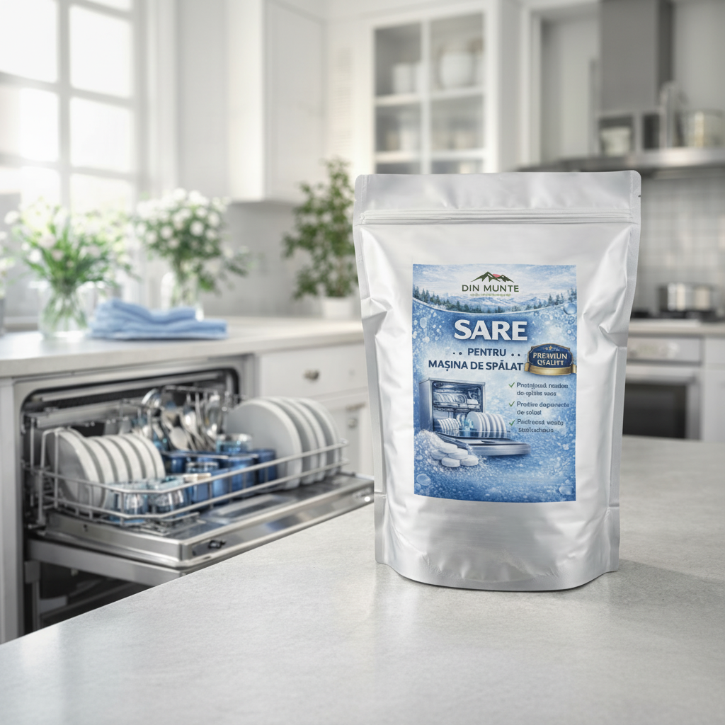 Sare Masina de Spalat Vase 4 Kg –  Dedurizare Apa